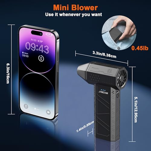 Compressed Air Duster-130000RPM Super Power Air Blower with Brushless Motor