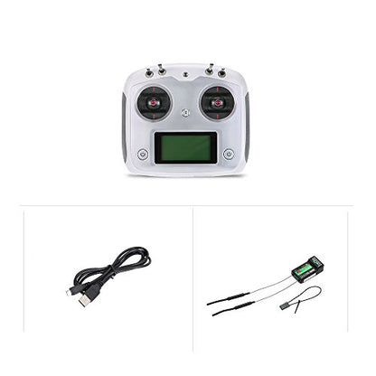 BODAJING Flysky FS-I6S 10ch 2.4G AFHDS 2A RC Transmitter Control w/FS-iA6B Receiver for RC Drone Quadcopter