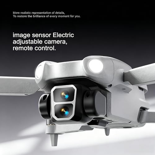 Drone with Camera for Adults & Beginners, FPV Foldable Drone with Brushless Motor, Mini RC Quadcopter for Teen Beginners, Optical Flow Hover, 2 Batteries