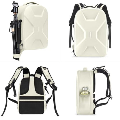 MOSISO Camera Backpack, DSLR/SLR/Mirrorless Photography Camera Bag - color: Beige