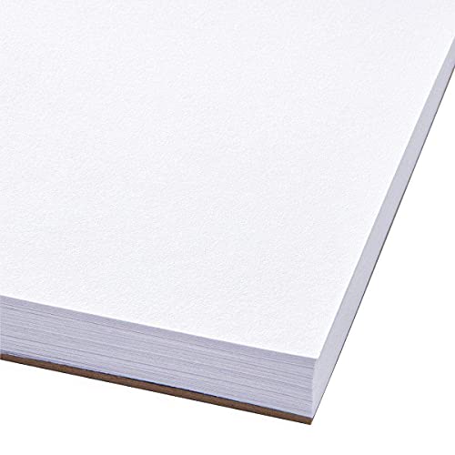 KINGART 8” x 10” Wire Bound Drawing Paper Pads, 70 lbs., Set of 2, (641-2) White (Pack of 2) - size: 8 x 10" (Pack of 2)
