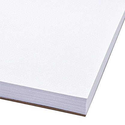 KINGART 8” x 10” Wire Bound Drawing Paper Pads, 70 lbs., Set of 2, (641-2) White (Pack of 2) - size: 8 x 10" (Pack of 2)