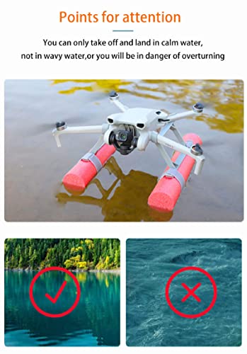 Sponge Buoyancy Stick Tripod Landing Gear Height Extension Booster for DJI Mini 3 Pro/Mini 3 Drone