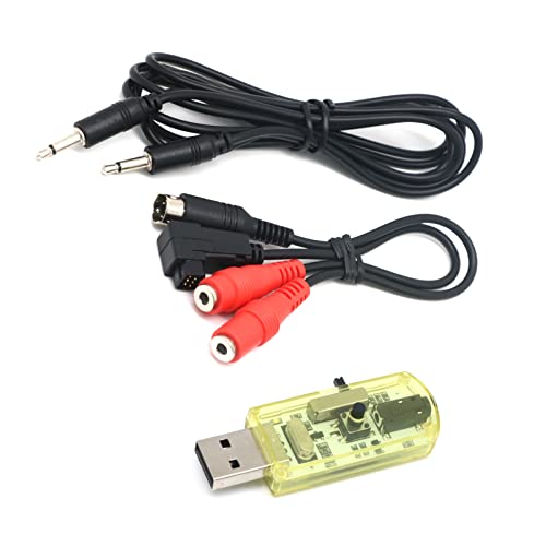30 in 1 Simulator RC USB Flight Simulator Cable, VRC FPV Racing Drone RC Quadcopter Accessories for G7 Phoenix 5.0 Aerofly