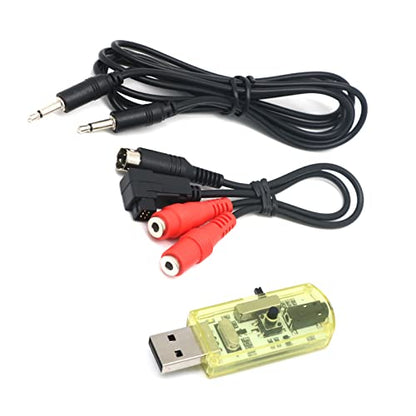30 in 1 Simulator RC USB Flight Simulator Cable, VRC FPV Racing Drone RC Quadcopter Accessories for G7 Phoenix 5.0 Aerofly