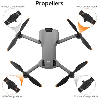 Mini 5 Pro Propeller Guard - 4 Pcs Accessories Set with Blades Landing Gear Foldable Extension Legs Lens Cover Gimbal Protector for DJI Mini 5 Pro Drone