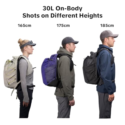 PGYTECH OnePro Ultralight Camera Backpack 30L with 16" Laptop Sleeve - color: Space Black, size: 30L
