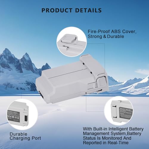 Intelligent Flight Battery Plus Compatible with DJI Mini 4 Pro, Mini 3 Pro, Mini3 Drone, Upgraded Drone Battery Replacement Parts 3850mah 7.38V
