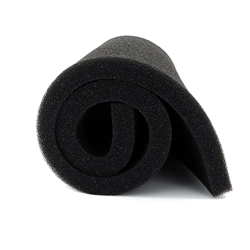 ALEGI Aquarium Filter Media Foam Bio Pre Filter, 36" x 12" x 1",40PPI - size: 12" x 36" x1" -40ppi