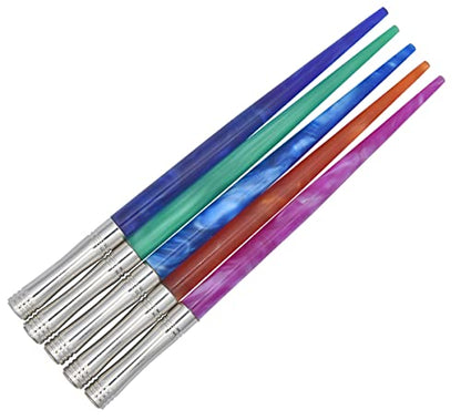 Gullor Resin Dip Pen Handcrafted Calligraphy Set with 33 Nibs for Art, Signatures, Drawing, Caligraphy Kits for Beginners, Fuchsia - color: Fuchsia