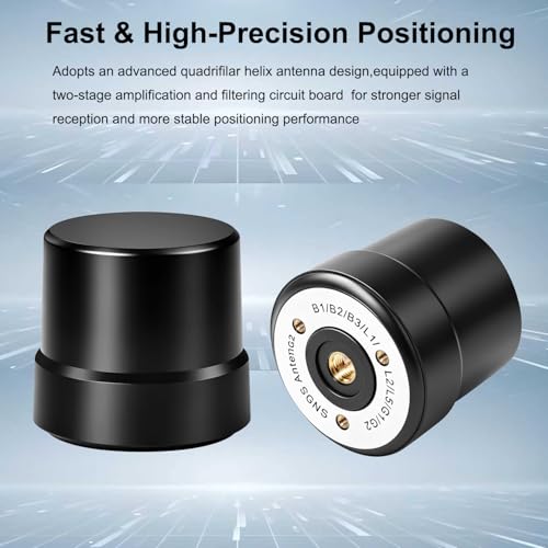 RTK GNSS Active Antenna High Precision Helix Positioning GPS GLONASS Beidou BDS Galileo UAV Four-Star Multi-Frequency High Gain SMA Connector Antenna, Slinkdsco