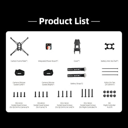 HGLRC Rekon 5 Lite Frame Kit 206mm for FPV Racing Drone Quad