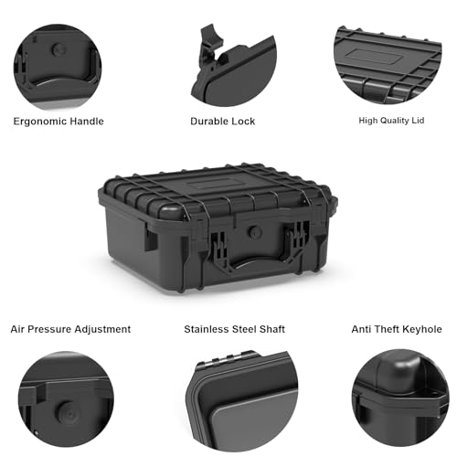 Ant Mag Waterproof Hard Case 12.1x10x5.42 - style: 12.1*10*4.4in/8.7liter