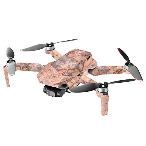 MightySkins Compatible with DJI Mini 2 Portable Drone - Blush Marble | Protective, Durable, and Unique Vinyl Decal wrap Cover | Easy to Apply, Remove, and Change Styles | Made in The USA - color: Blush Marble