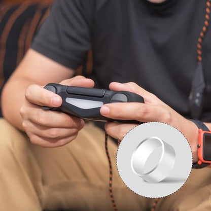 60pcs Silicone Joystick Protector, Elastic Joystick Protective Ring Compatible with Steam Deck PS5 PS4 Xbox Switch Invisible Joystick Protector Game Controller Accessories(3 Colors)