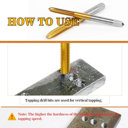 10pcs Micro Metric Taps Bits Set with 1Pc Tap Wrench for Metal M1-M3.5 - size: M1 to M3.5 - 10Pcs Micro Tap Set
