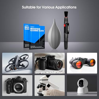 VSGO 4-in-1 Camera Cleaning Kit for Canon, Nikon, Sony DSLR Cameras