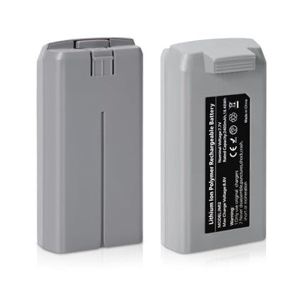 Mini 2 Series Intelligent Flight Battery 2Pack 2400mAh 7.7V Replacement Battery Compatible with DJI Mini 2/2 SE/ 4K Up to 31Mins Flight Time - style: 2PACK
