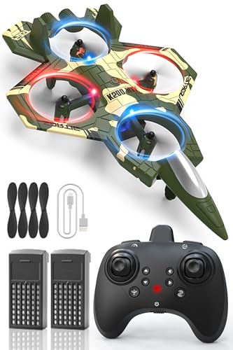 Mini RC Airplane, Hand Launch Stunt Plane with Auto Hover