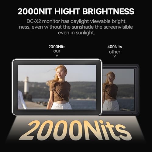VILTROX DC-X2 6 Inch Touchscreen DSLR Camera Field Monitor