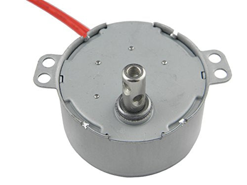 CHANCS TYD-50 Synchronous Motor 110V AC 7.5-9RPM CCW Fixed Rotation 4W Turntable Gear Box for Microwave Oven - size: 7.5/9RPM CCW