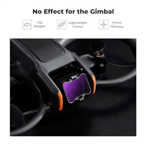 K&F CONCEPT PL ND Filters Kit Compatible with DJI Avata 2 - style: ND8+ND16+PL