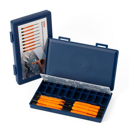 Precision Screwdriver Set with Magnetic Tips, 8-in-1 Multi-Function Screwdrivers, 4-in-1 Magnetic Mini Screwdriver, Tweezers, Storage Case, Mini Repair Tool Kit for Electronics, Watches, Eyeglasses