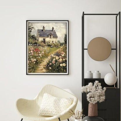 WUDWL Paint by Numbers Kit for Adults Framed Canvas, with Wooden Easel - color: YH04246