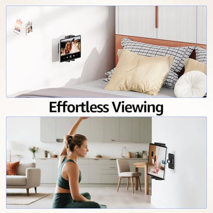 Urmust Tablet Wall Mount Ipad Holder, 4.7-15.6" - size: No Arm Pro-Up to 15.6"