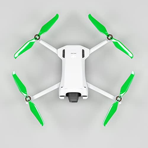 Master Airscrew Stealth Propellers for DJI Mini 3 Pro & Mini 4 Pro - Green, 4 propellers in Set - color: Green