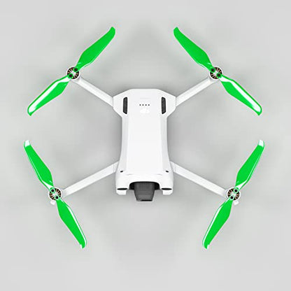 Master Airscrew Stealth Propellers for DJI Mini 3 Pro & Mini 4 Pro - Green, 4 propellers in Set - color: Green