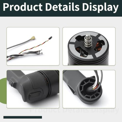 Rear Left Drone Motor Arm Assembly Compatible with DJI Mavic 3 Pro, Spare Parts Lightweight Sturdy Wear-Resistant Back left - color: Mavic3 Pro Rear Left Motor Arm