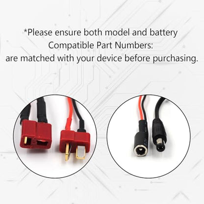 (2-Pack) 7.2V 3000mAh Ni-MH Battery with Connector for RC Vehicles - color: 7.2V 3000mAh T-Plug