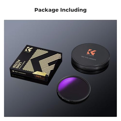 K&F Concept 55mm Soft GND8 (3 Stop) Graduated Neutral Density Lens Filter - size: 55mm
