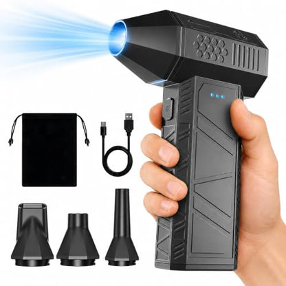 YOTON Compressed Air Duster, 110000RPM Rechargeable Electric Air Blower