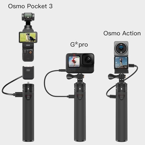 Smatree Charger Stick for DJI Pocket 4P/4/3, for Osmo Action 5 Pro Camera - size: For Pocket 3