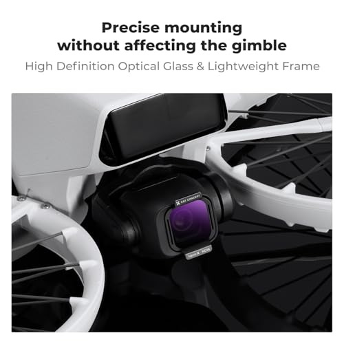 K&F CONCEPT ND Filter Kit Compatible with DJI Flip - style: ND8+ND16+ND32+ND64