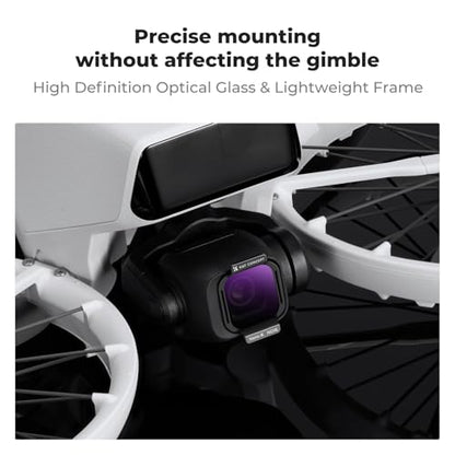 K&F CONCEPT ND Filter Kit Compatible with DJI Flip - style: ND8+ND16+ND32+ND64