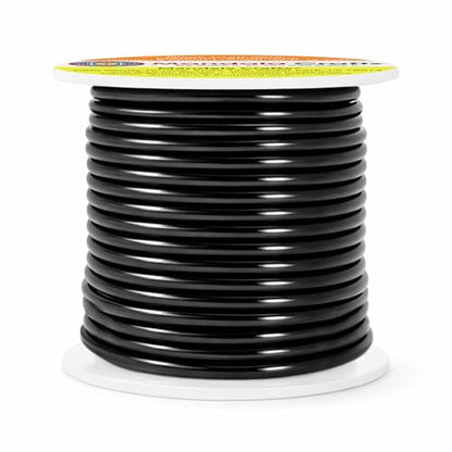 Mandala Crafts 8 Gauge Black Anodized Aluminum Craft Wire, 32 FT - color: Black, size: 8 Gauge