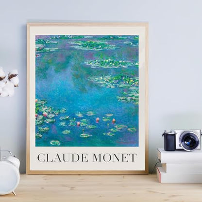 3 Pack Monet Paint by Numbers Kit for Adults Beginner (Without Frame) - color: YH03835