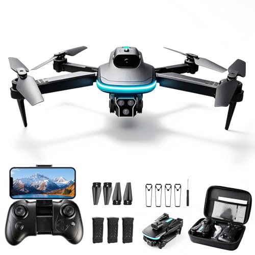 Ourlife Mini Drone with Camera 1080P for Adults,36Min Flight Time - color: BlackGreen