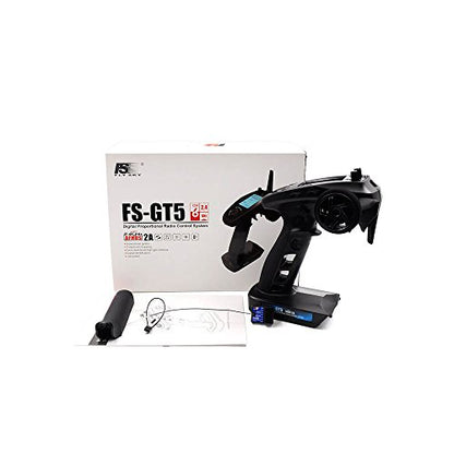 Flysky FS-GT5 6CH AFHDS RC Transmitter w/ FS-BS6 Receiver for RC Car Boat
