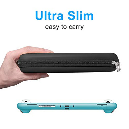 YUANHOT Carrying Case Plus TPU Cover for Nintendo Switch Lite 2019 - Black - color: Black