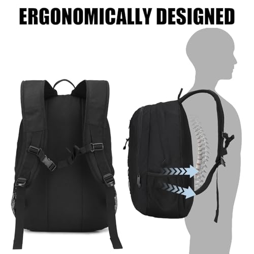 HEAD 30L Drone String Backpack,Large Laptop Backpack Fits 15.6" Laptop - color: Black
