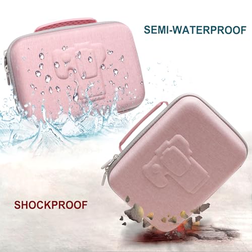 Small Camera Case Bag for Canon EOS Rebel T7/R50//R100 DSLR Camera Pink - color: Pink, size: Small