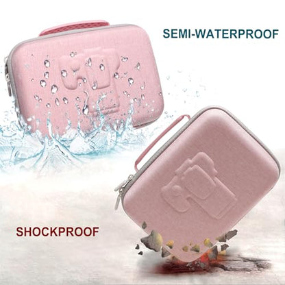 Small Camera Case Bag for Canon EOS Rebel T7/R50//R100 DSLR Camera Pink - color: Pink, size: Small