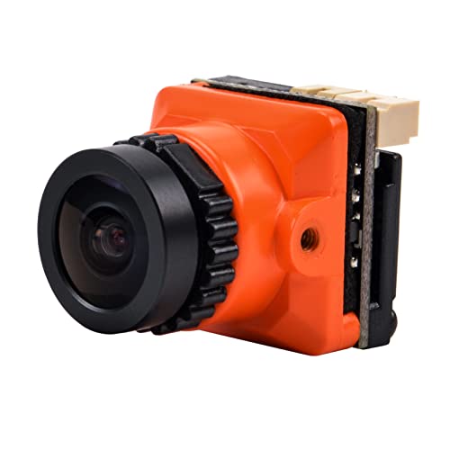 Readytosky 1500TVL FPV Camera 2.1mm Lens 1/3" CMOS Camera 5V-30V PAL/NTSC - color: Orange