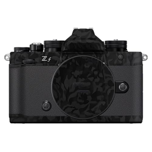 Anti-Scratch Camera Skin Wrap Sticker Coat Vinly Protective Film Body Protector Decals Cover for for Nikon Zf Z f (Shadow Camo Black) - color: Shadow Camo Black