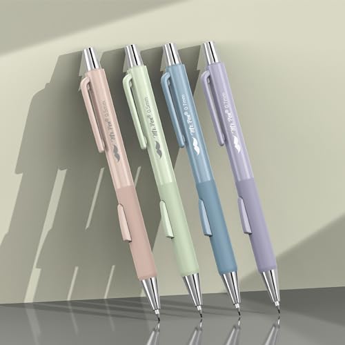 Mr. Pen- Pastel Mechanical Pencil Set with Lead Refills & Erasers, 4 Pack