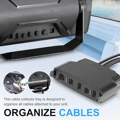 Cable Collector Tray ‎for All Humminbird Helix 8/9/10/12 Series, Replace for 740184-1